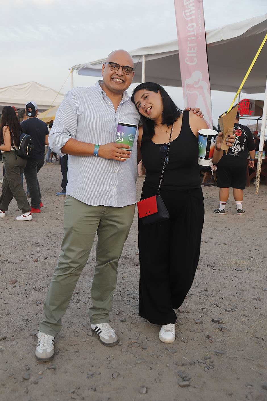 Ricardo Meza y Adriana Wong