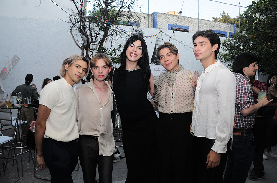 Óscar Rodríguez, Emy Valcova, Alberto Nava, Juan José González y Luis Villaseñor
