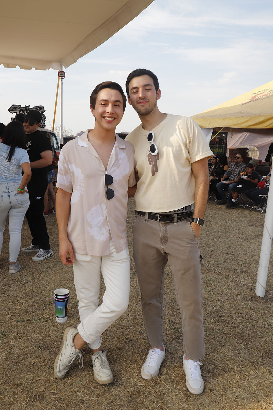 Sebastián Dablantes y  José Vázquez