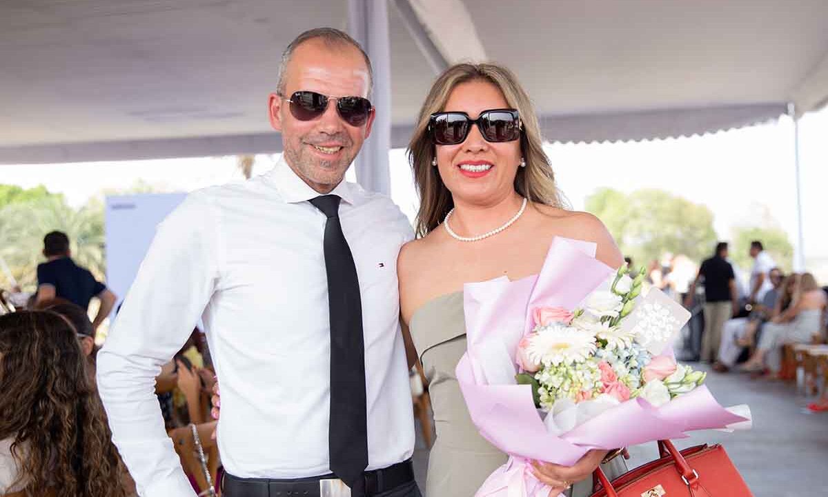 Alexander Erhardt y Angélica Hernández