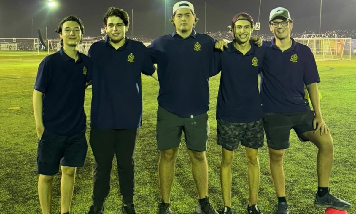 Alec Guerra, Pato Jaime, Gabo Elizondo, Nano Schwartz y Carlos Lozano
