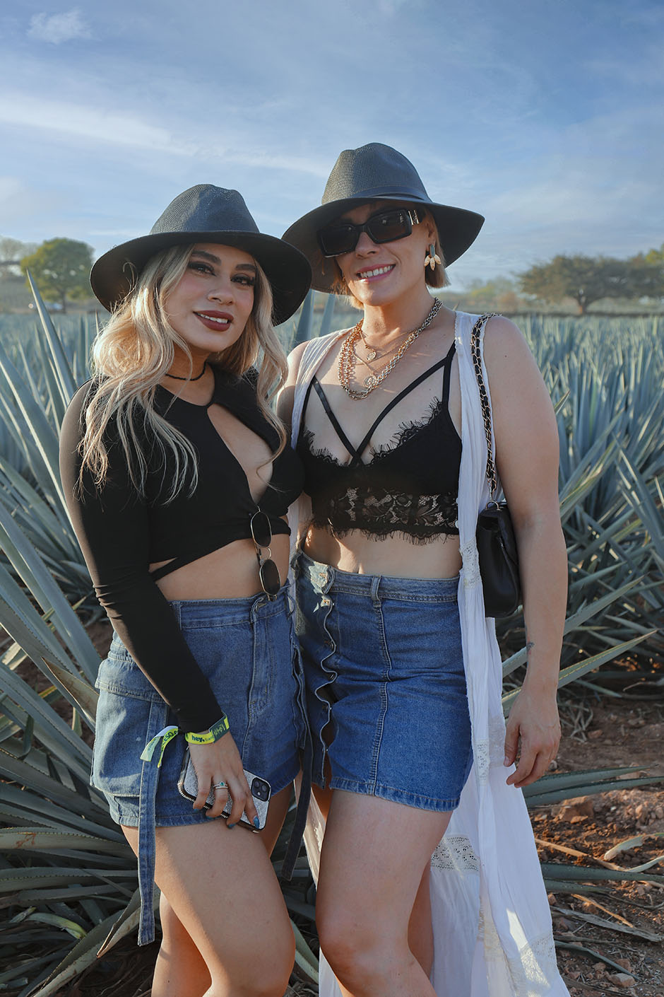 Alondra Mercado y María José Arguelles
