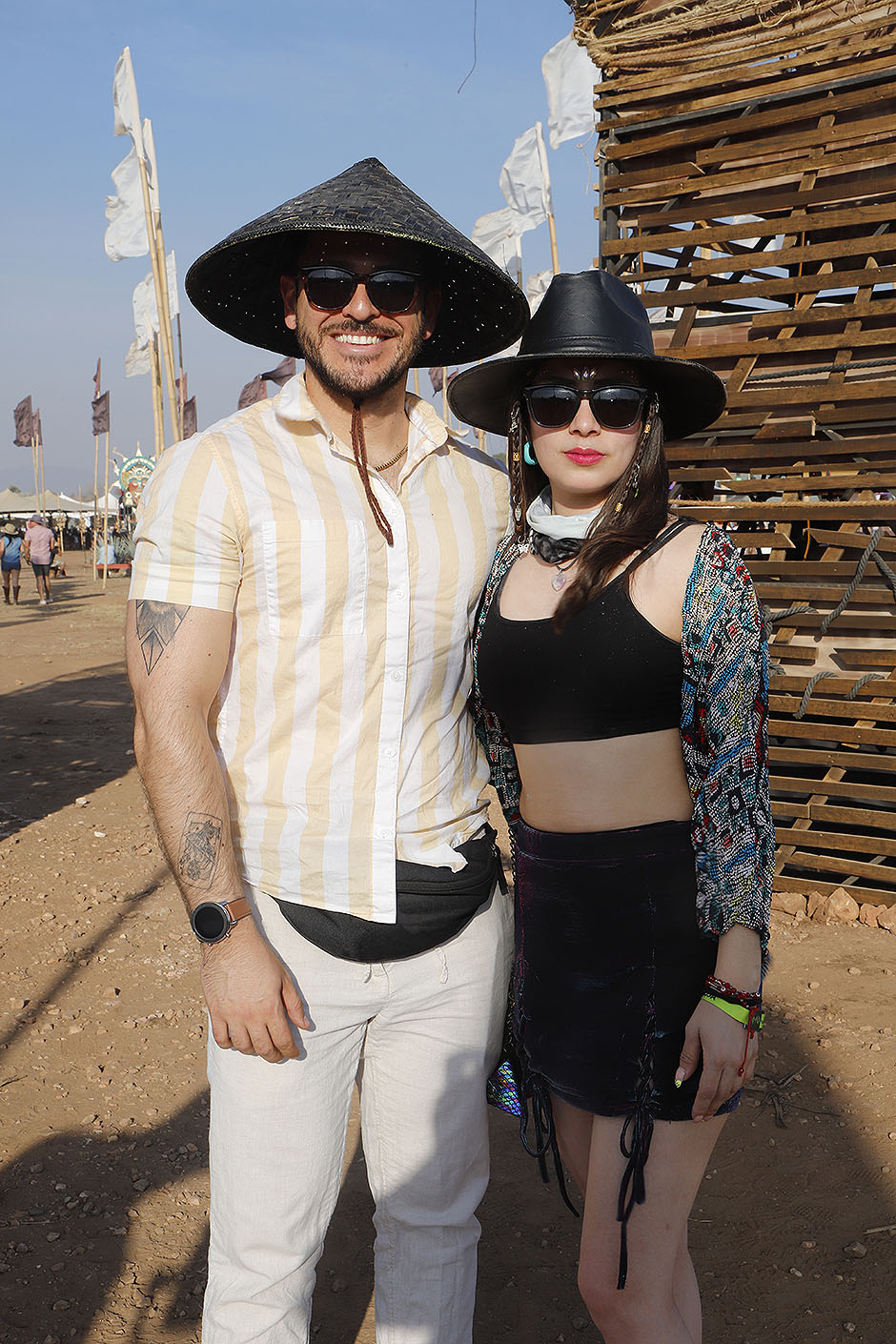 Andrei Pérez y Karen Cornejo