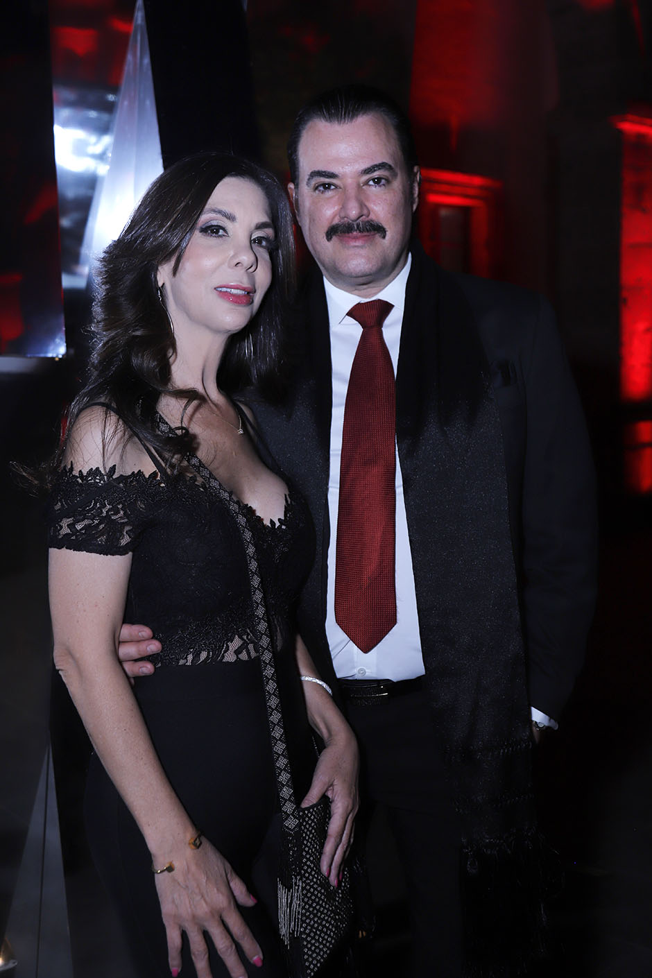 Aurora Gómez y Ricardo Huerta