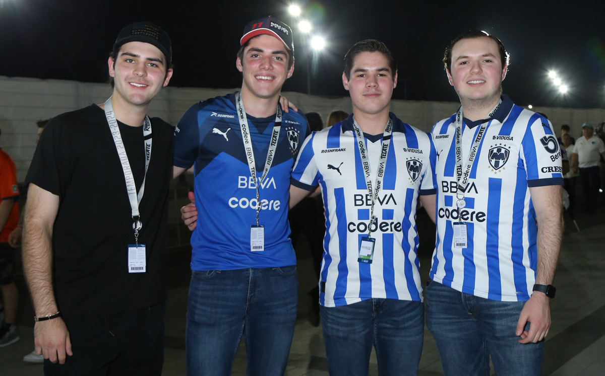 Beto Rojas, Diego Plata, Daniel Lazo y Juventino Lozano / Foto: Roberto Alvarado