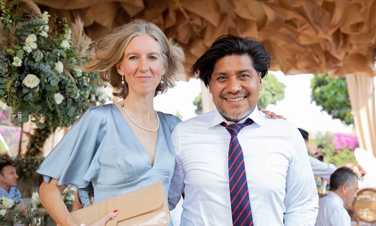 Ana Johnson y Josué Escobar