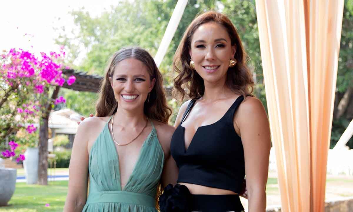 Aranza Morales y Luisa Ferreira