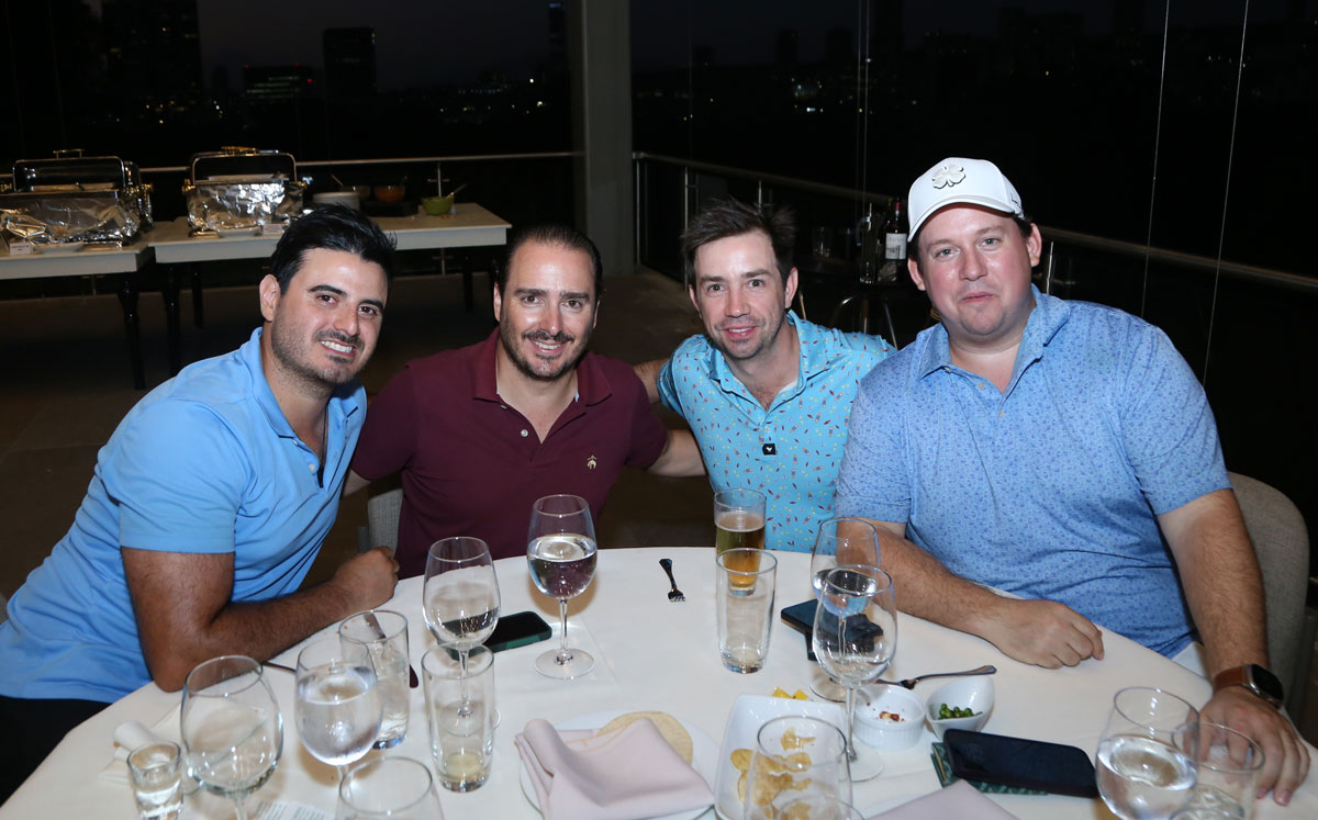 Daniel Ochoa, Víctor Charur, Felipe Sada y Andrés de Villasante / Foto: Roberto Alvarado