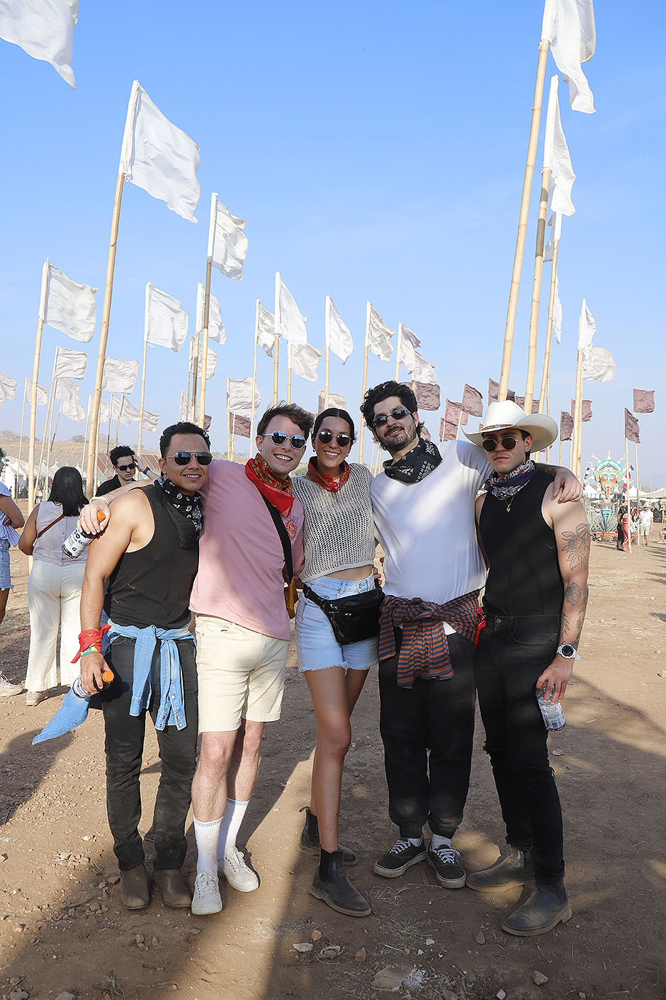 Diego Solís , Austin Lafferty, Lucía Águila, Loui Pérez y Roberto Caracheo