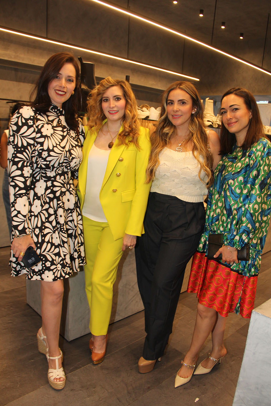 Grace León Quintero, Elvia Zazueta, Sissi Fernández y Andrea Martínez Gallardo