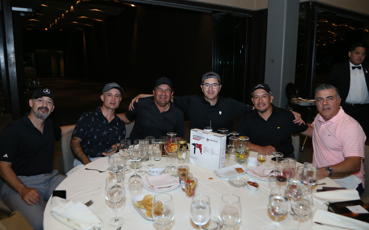 José Silva, Gerardo Cavazos, Jaime Martínez, Juanjo López, Víctor Canizales y Pedro Carrasco / Foto: Roberto Alvarado