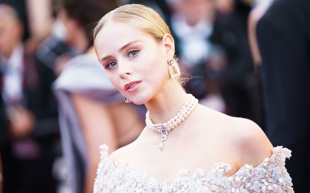 Loreto Peralta desfila con vestido de lujo en el Festival de Cannes (Foto: Cortesía)