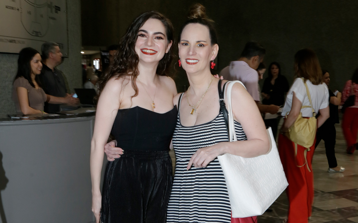 Monserrat Cuetara y Marcela Maya / Foto: Omar Valdez