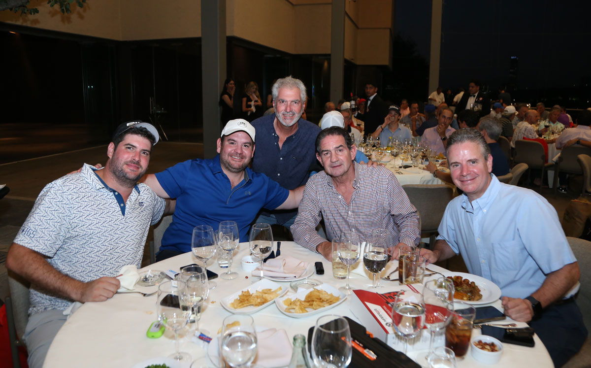 Ricardo Zablah, David Benavides, Ricardo Zablah, José Pablo Garza y Óscar Escalante / Foto: Roberto Alvarado