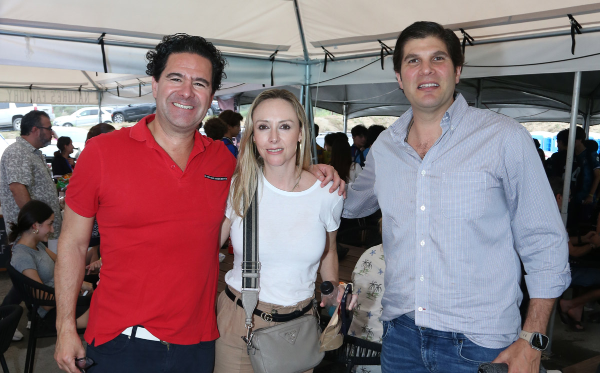 Roberto De la Cruz, Lizeth Rodea y Félix Cárdenas / Foto: Roberto Alvarado
