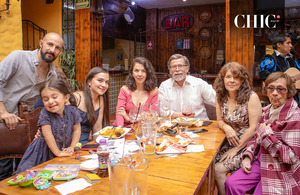 Fernando Camacho, Ana Camacho, Daniela González, Fernanda González, Mauro González, Angélica Ruiz y Eva Ruiz