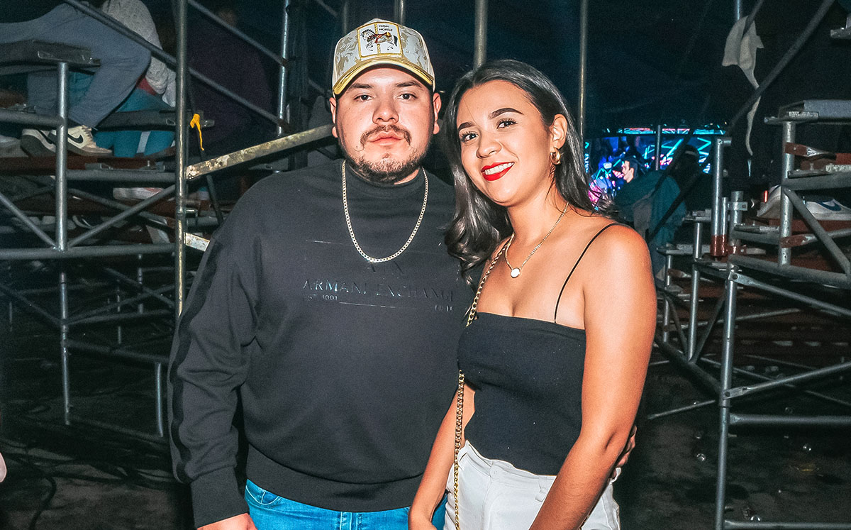 Jair Ortega y Camila Rodríguez