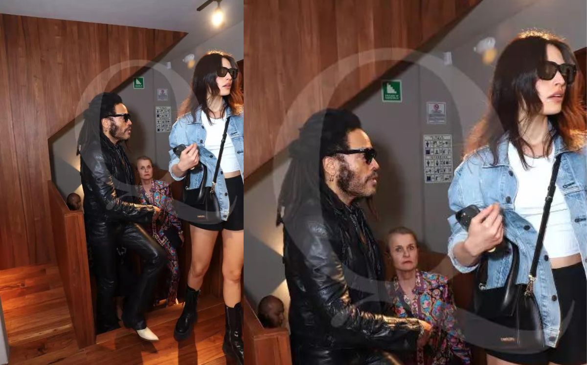 Lenny Kravitz y Ana Paula Valle en México (Quién)