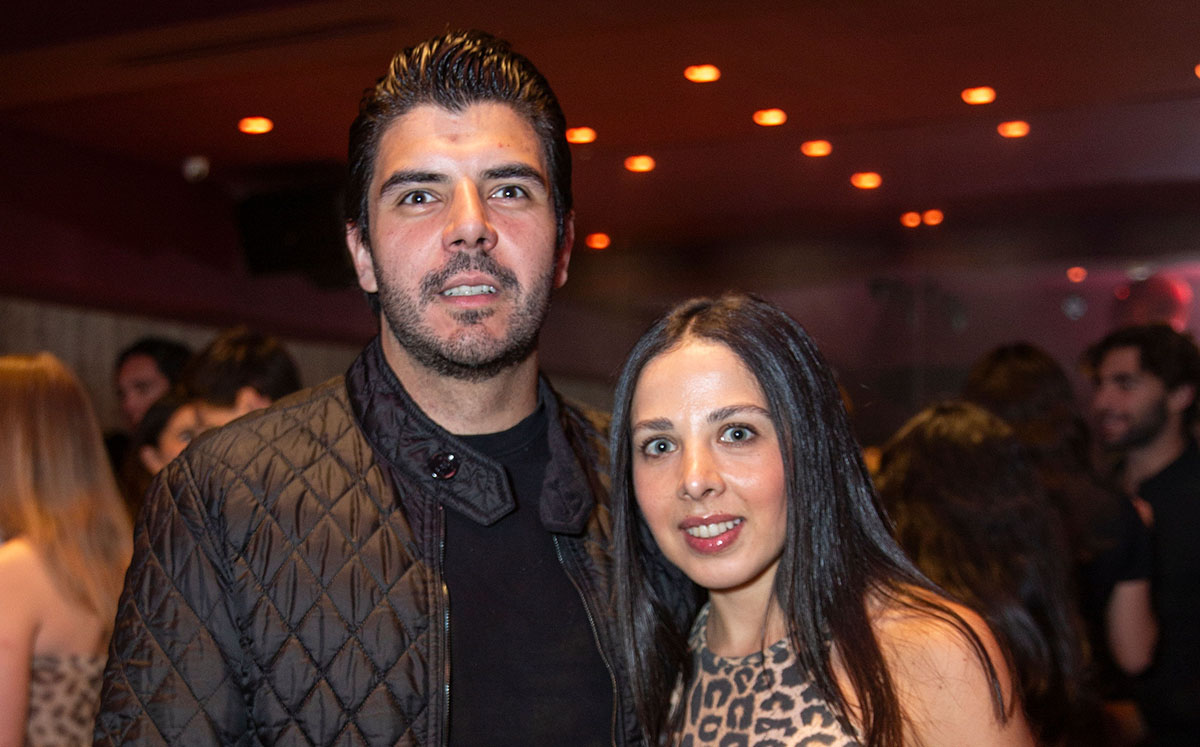 Paulo Folino y Monserrat Ramón