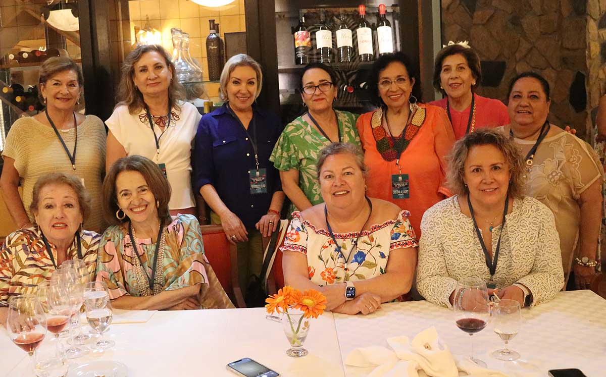 Nada de este evento hubiera sido posible sin la organización de Elvira del Campo, presidenta de COMHDE