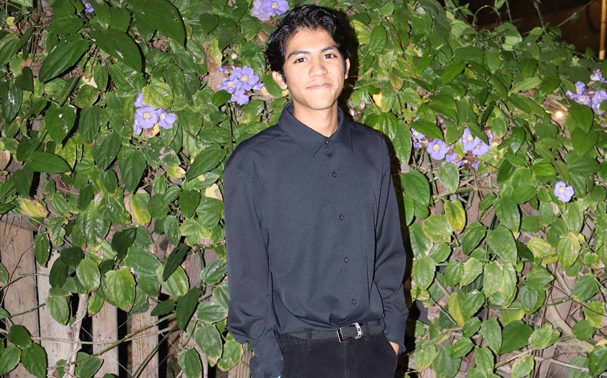 ISAAC SAAVEDRA llegó puntual al parque Tēnek