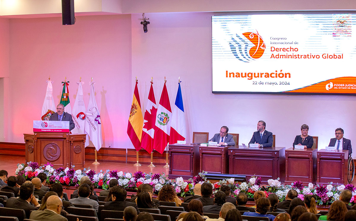 Representantes y ponentes del Congreso Internacional de Derecho Administrativo Global