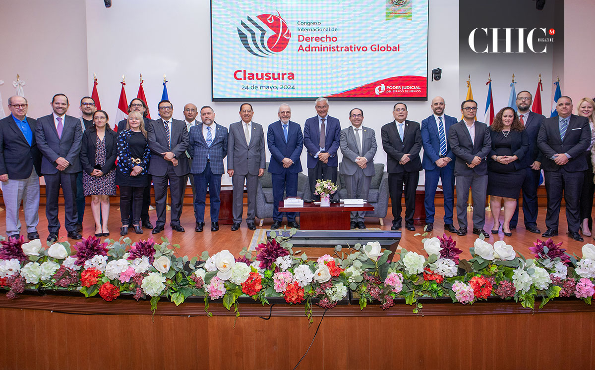 Representantes y ponentes del Congreso Internacional de Derecho Administrativo Global