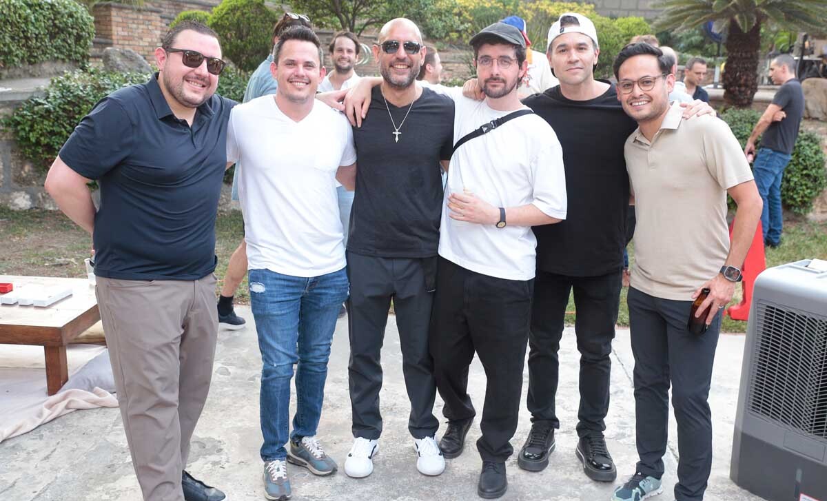 Adrián Garza, Abel Sepúlveda, Rodolfo Barrera, José Roberto Villarreal y Juan Farre