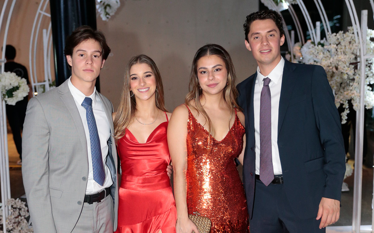 Alberto Plancarte, Mariel Garza, Cecilia García y Darío Boesch / Foto: Daniel Saldívar
