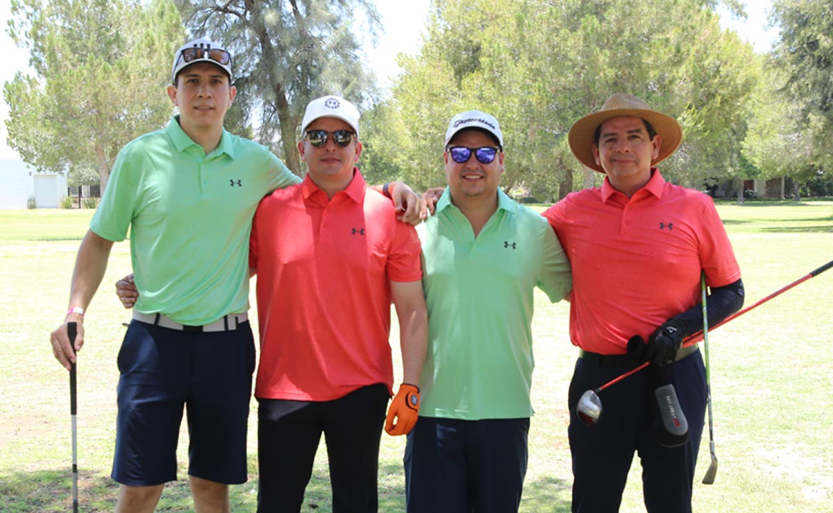 Alejandro, Javier, Daniel y Kuty