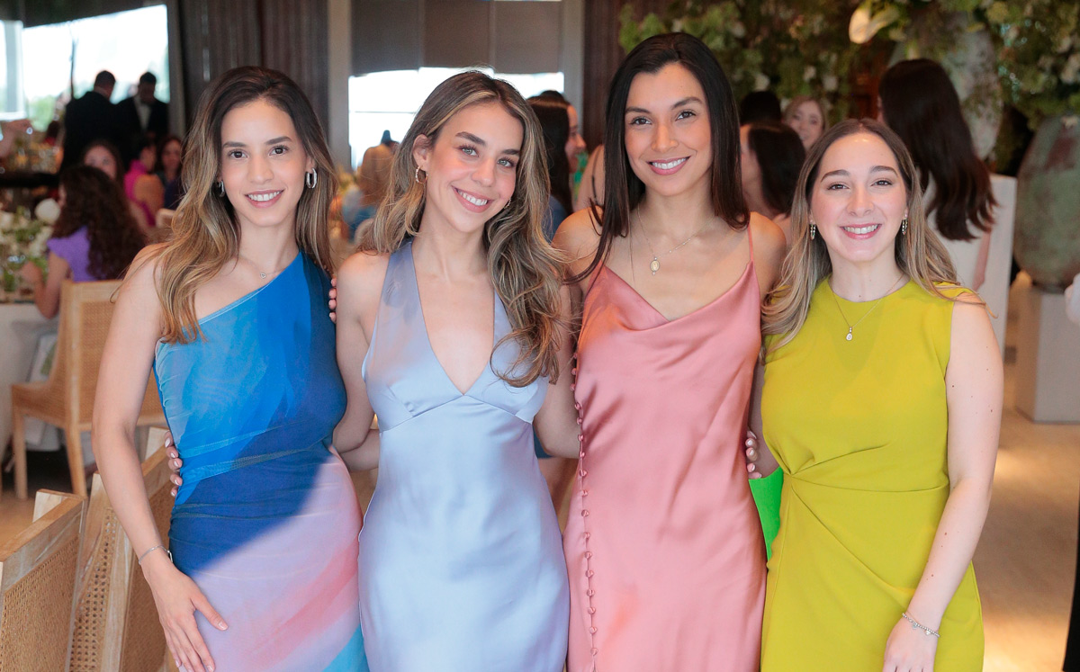 Ana Sofía Cantú, Karen Ramos, Pamela González y Marcela Garza / Foto: Daniel Saldívar