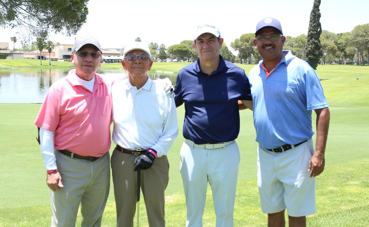 Carlos, Alfredo, Jesús y Jorge