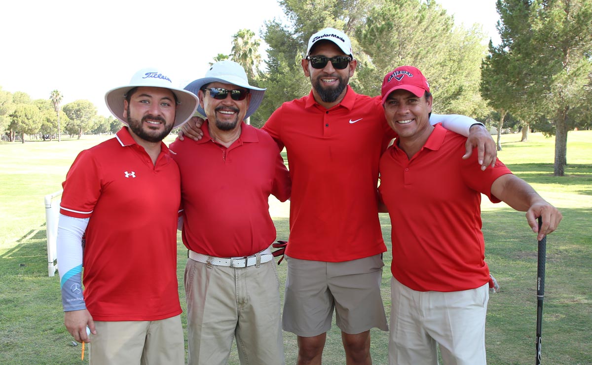 Carlos, José Manuel, Jonathan y Walo