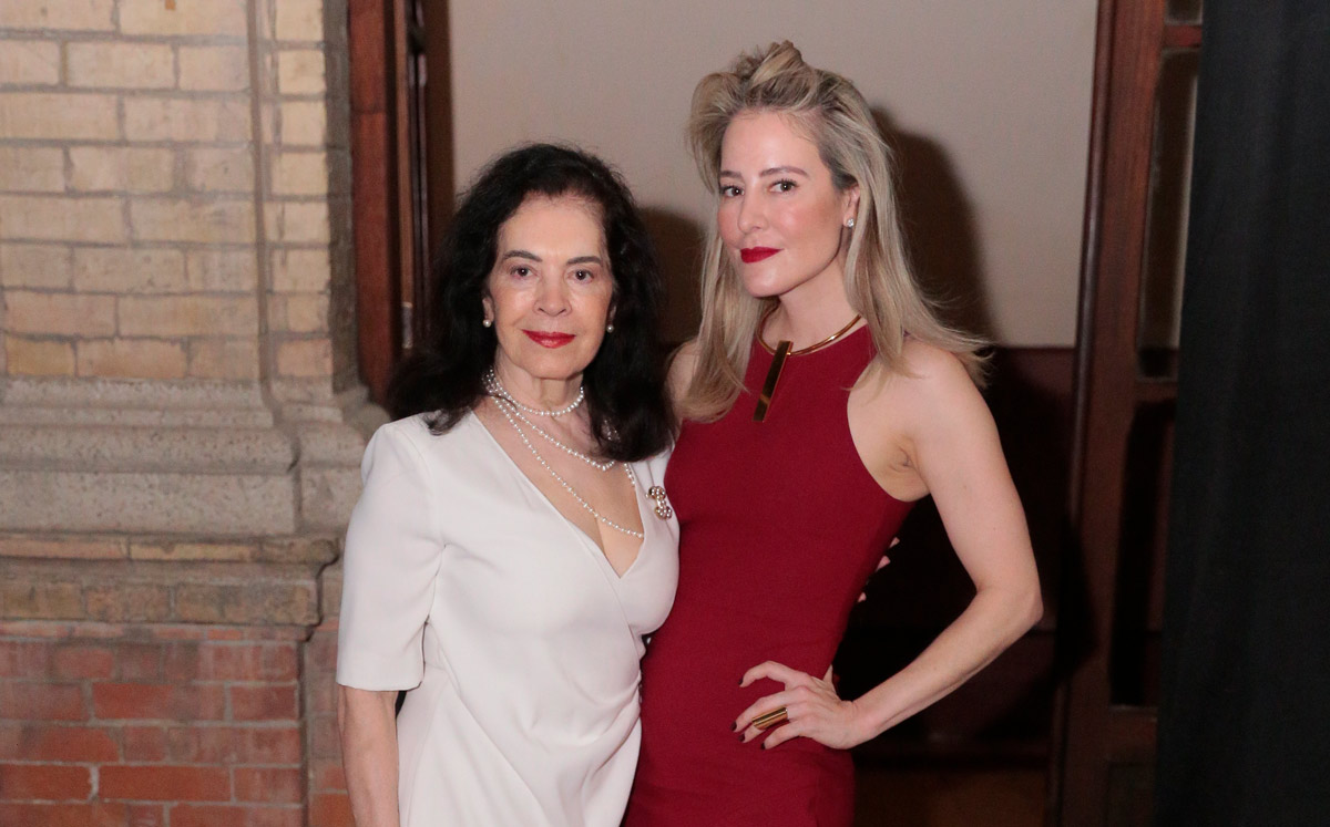 Carmen Celaya y Astrid Valdez / Foto: Daniel Saldívar
