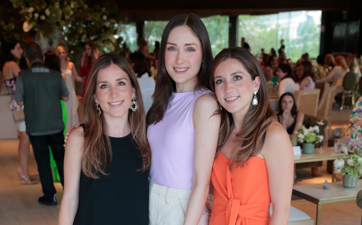 Catalina Wise, Daniela Cantú y Paulina Wise / Foto: Daniel Saldívar