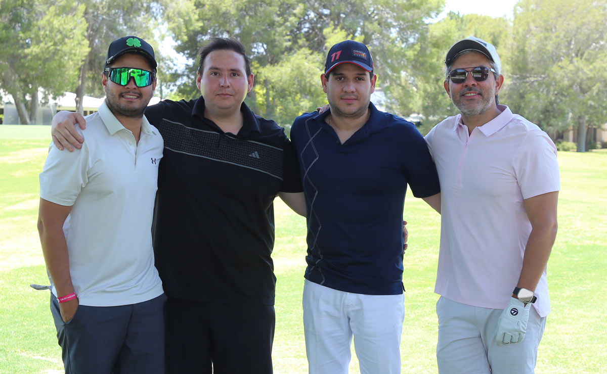 Chicho, Beto, Carlos y Christopher