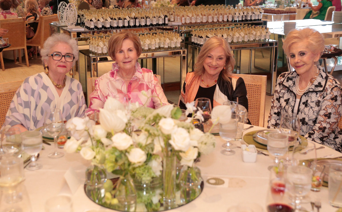 Cristina Rodríguez, Julia De la Garza, Margarita Rodríguez y Chayo Gómez / Foto: Daniel Saldívar