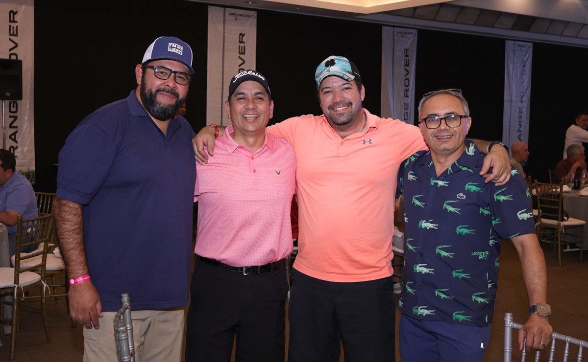 Emerson, Eduardo, Mario y Saad
