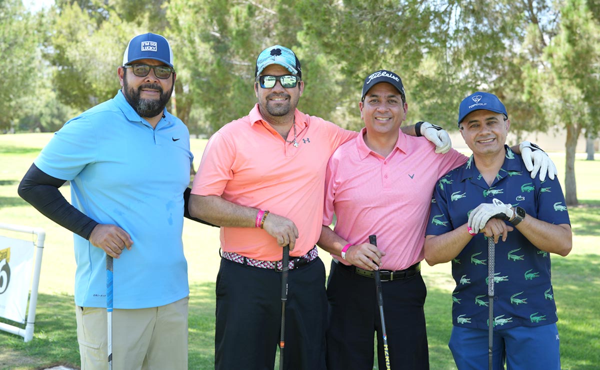 Emerson, Mario, Eduardo y Saad