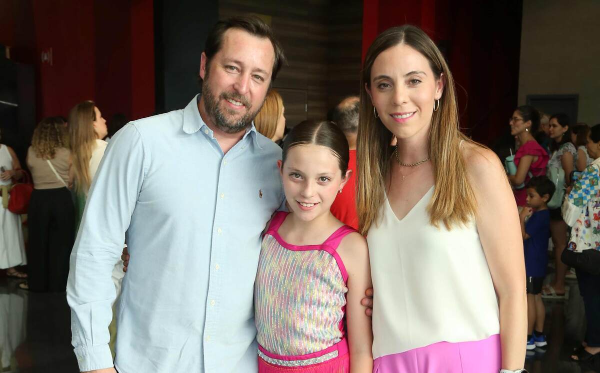 Eugenio Martínez, Lucía Martínez y Martha Chacón