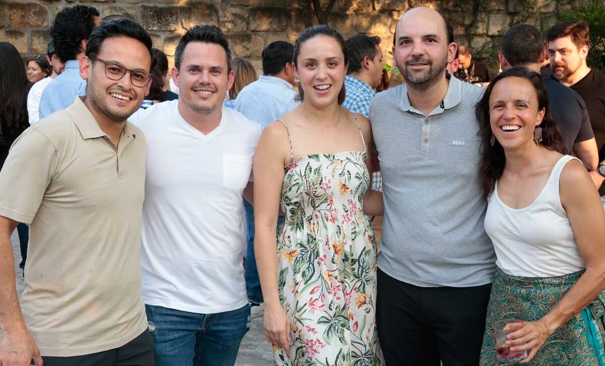 Camilo González, Abel Sepúlveda, Marcela Adame, Gaspar Villarreal y Carolina Canavati