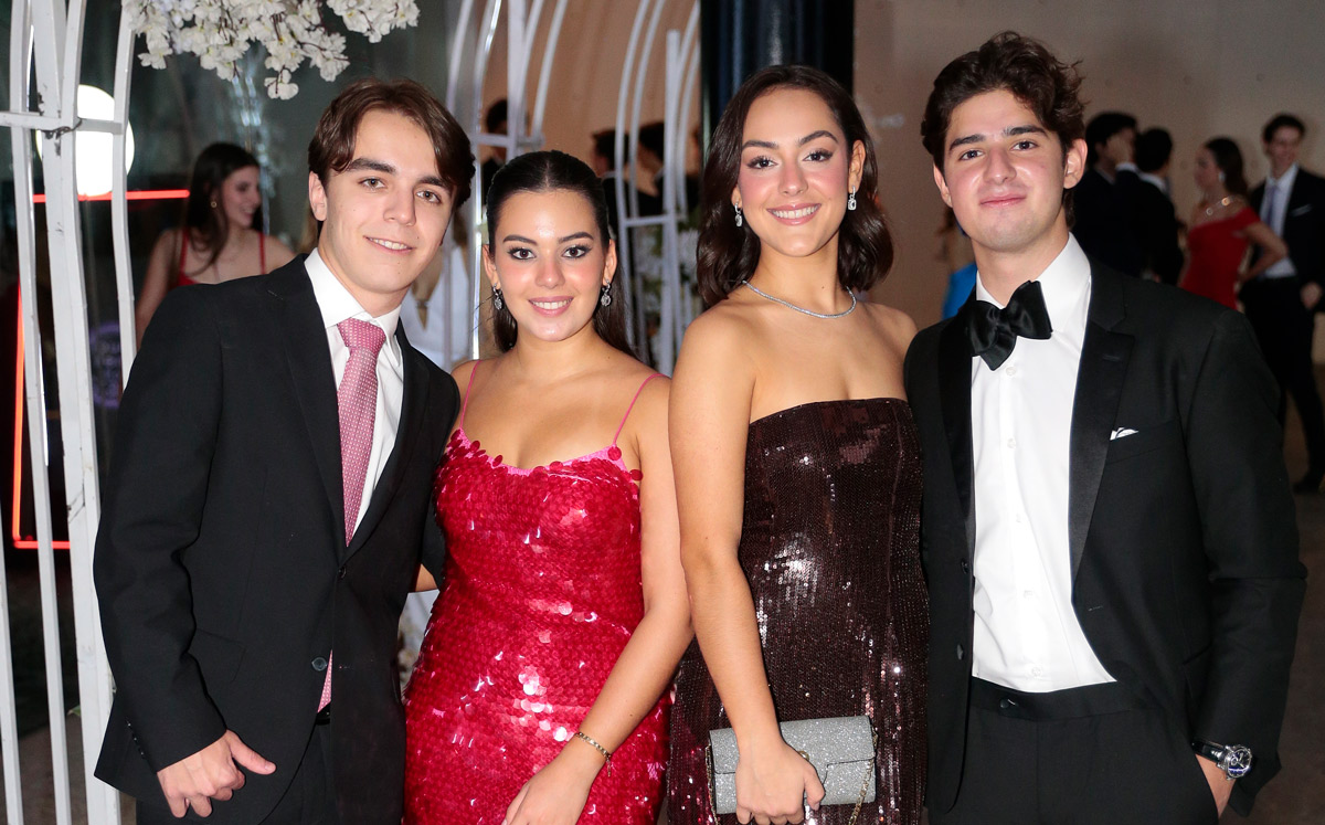 Gabriel Cantú, Fernanda Mitre, Mirelle González y Enrique Vargas / Foto: Daniel Saldívar