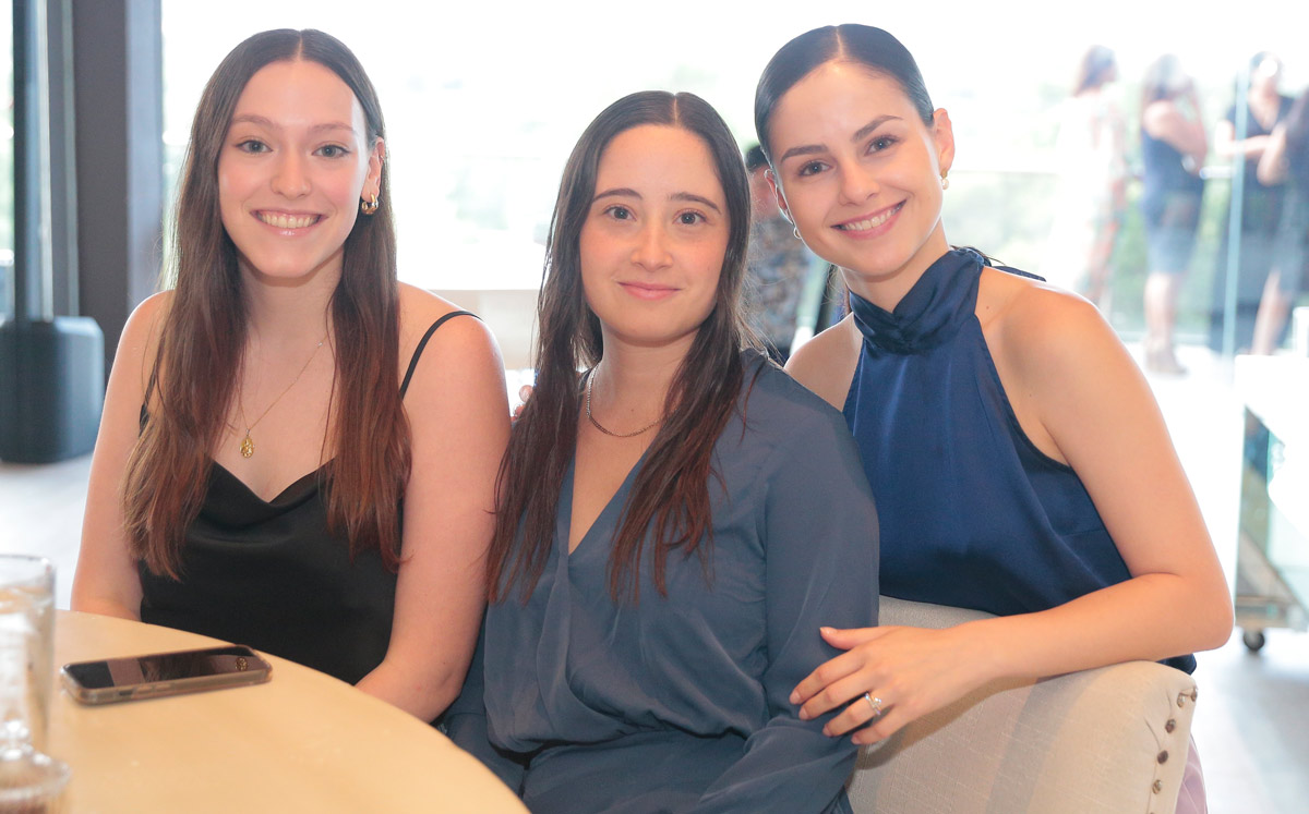 Genoveva Zubieta, Grazia Decanini y Sofía Elizondo / Foto: Daniel Saldívar