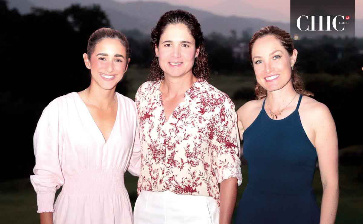 Isabella Fierro, Lorena Ochoa y Alejandra Llaneza / Fotos: Daniel Saldívar