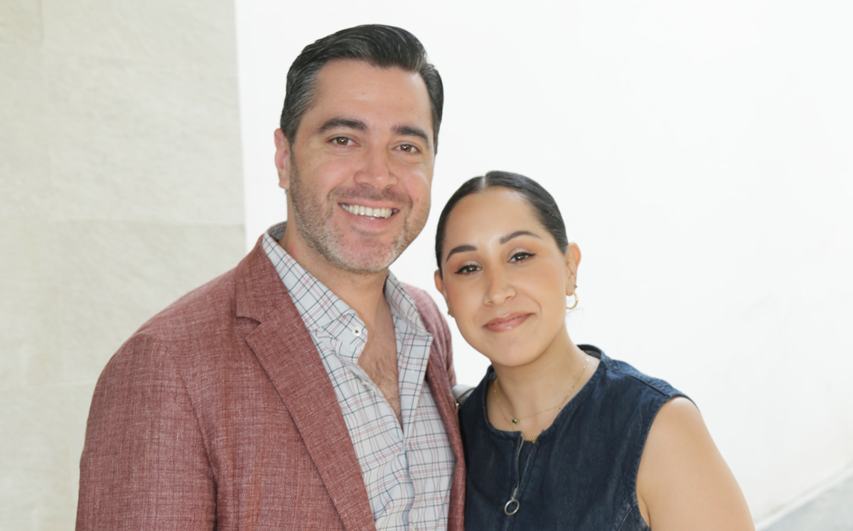Jorge González y Gabriela Sánchez / Foto: Omar Valdez