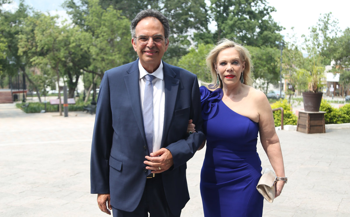 Juan Guadalupe Marcos y Patricia Rodríguez de Marcos / Foto: Roberto Alvarado