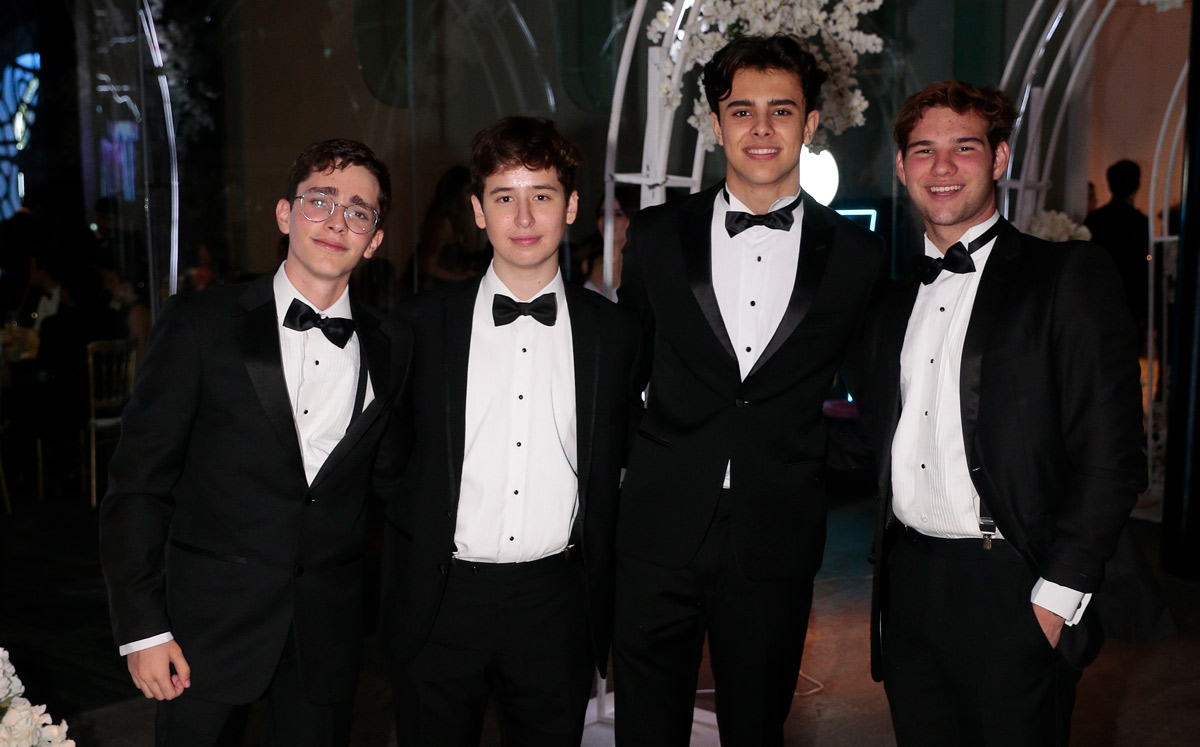 Juan Pablo Zetuna, Teo de Miguel, Iker Fernández y Nicolás García / Foto: Daniel Saldívar