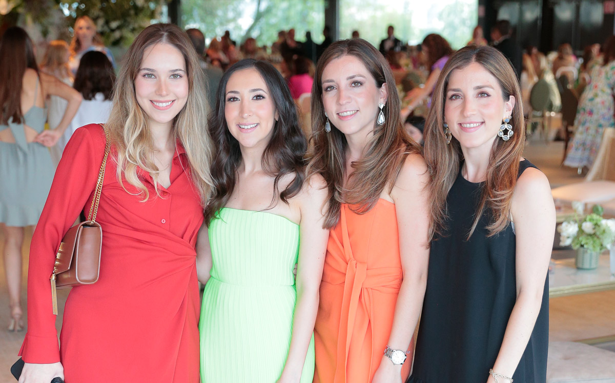 Lorena Garza, Isamar Marroquín, Paulina Wise y Catalina Wise / Foto: Daniel Saldívar