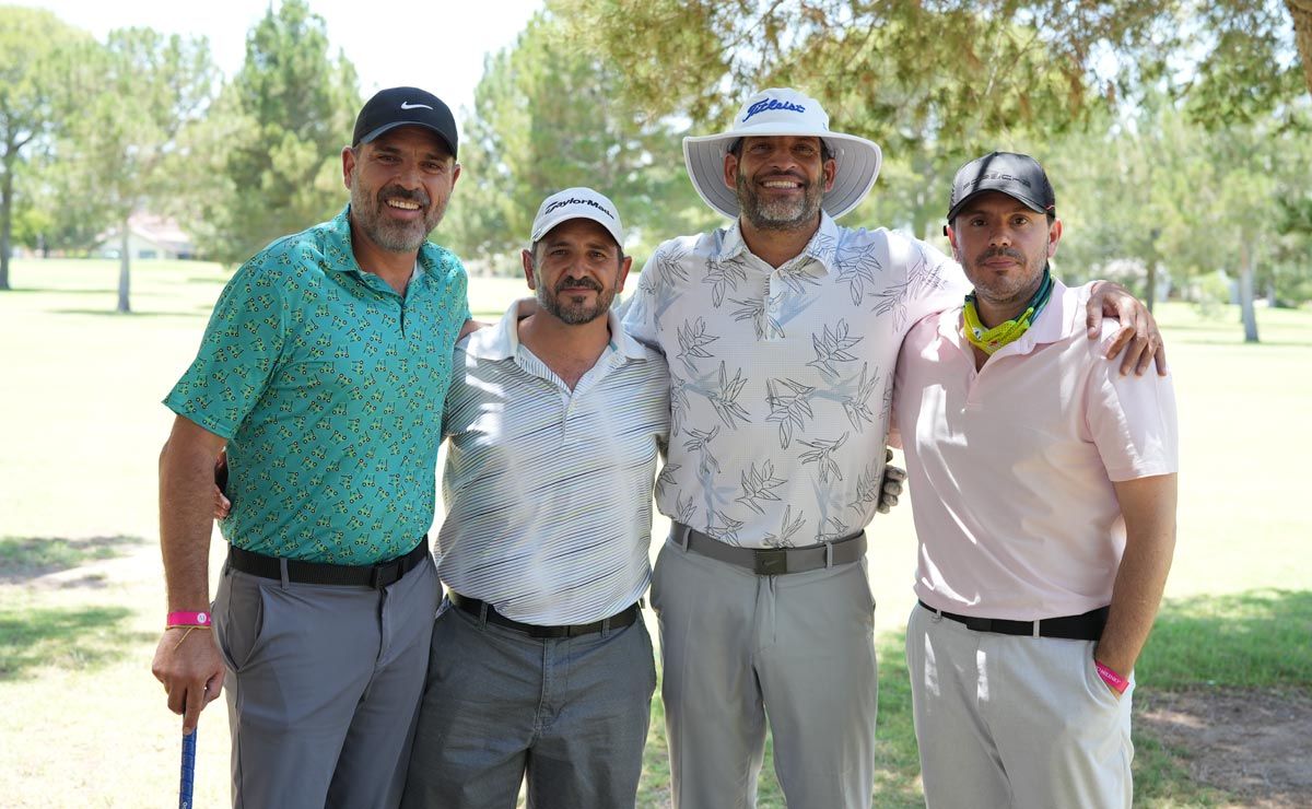 Luis, Roberto, Eduardo y Joaquín