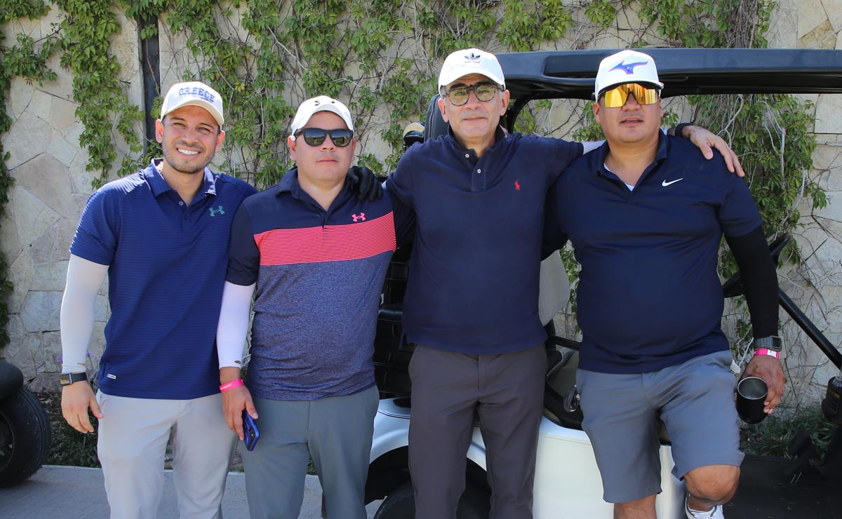 Melchor, Salvador, Roberto y Jorge